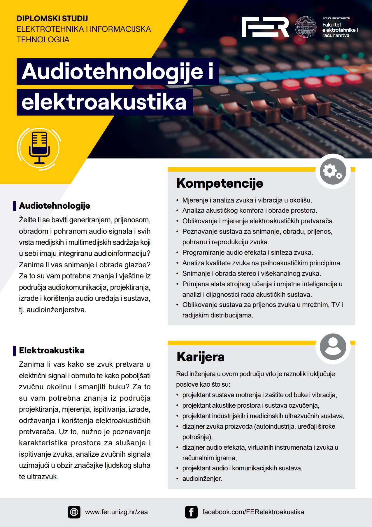 Audiotehnologije i elektroakustika